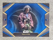 2023 Topps Star Wars Obi-Wan Kenobi Blue Tala & Leia #46 Fresh From New Box 