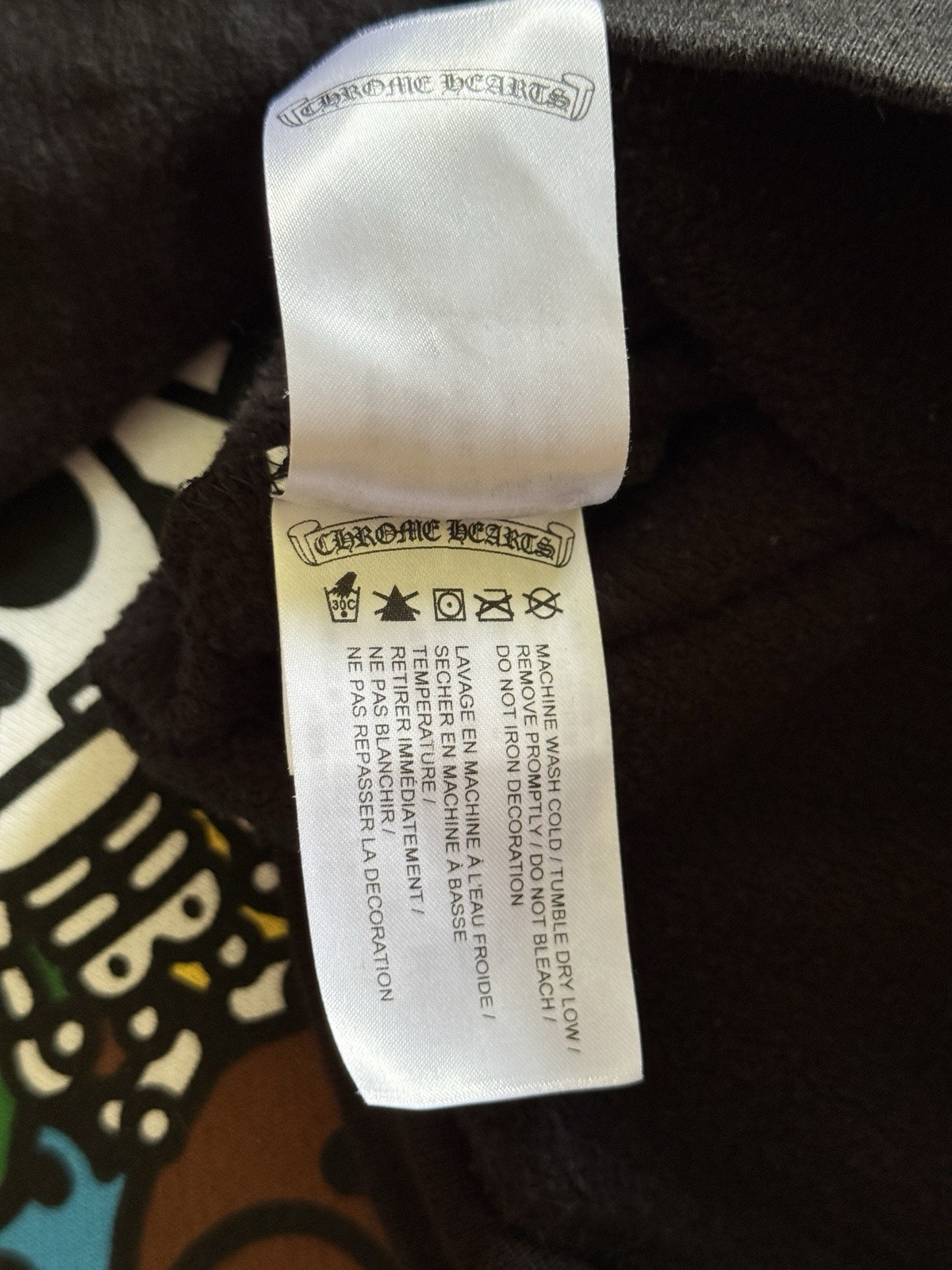 Chrome Hearts Brown Script Logo Pullover Hoodie - image 9