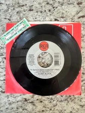 Clint Black - 'Til Santa's Gone...  45 RPM, RCA Records, 1990, UC, VG