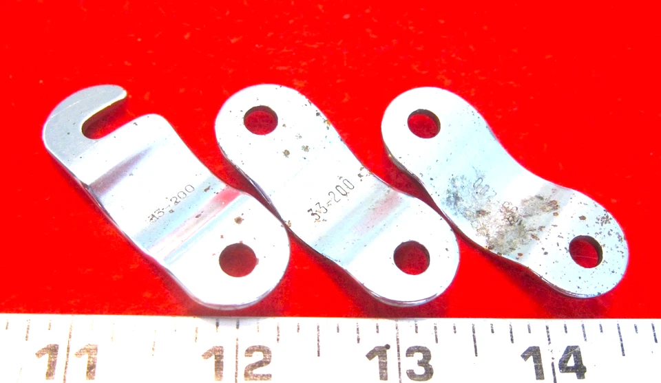 3 abrazaderas de varilla Penn #33-200 para: 112H,113,113H,155,200,970, etc. - ESTADO USADO!!! E Foto 2 de 3