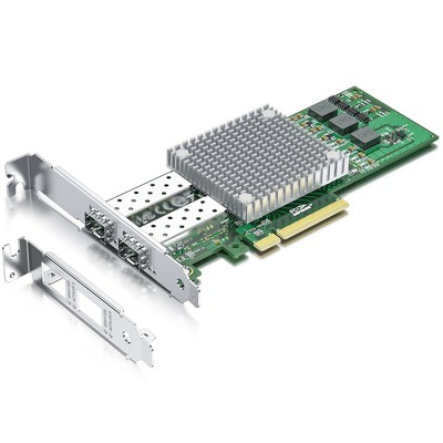 H!fiber 10Gb Sfp+ Pci-e Network Card Nic, With Broadcom Bcm57810s Chip