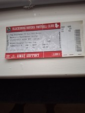 MATCH TICKET FA CUP 5th rd BLACKBURN V MAN UTD 19th feb 2017