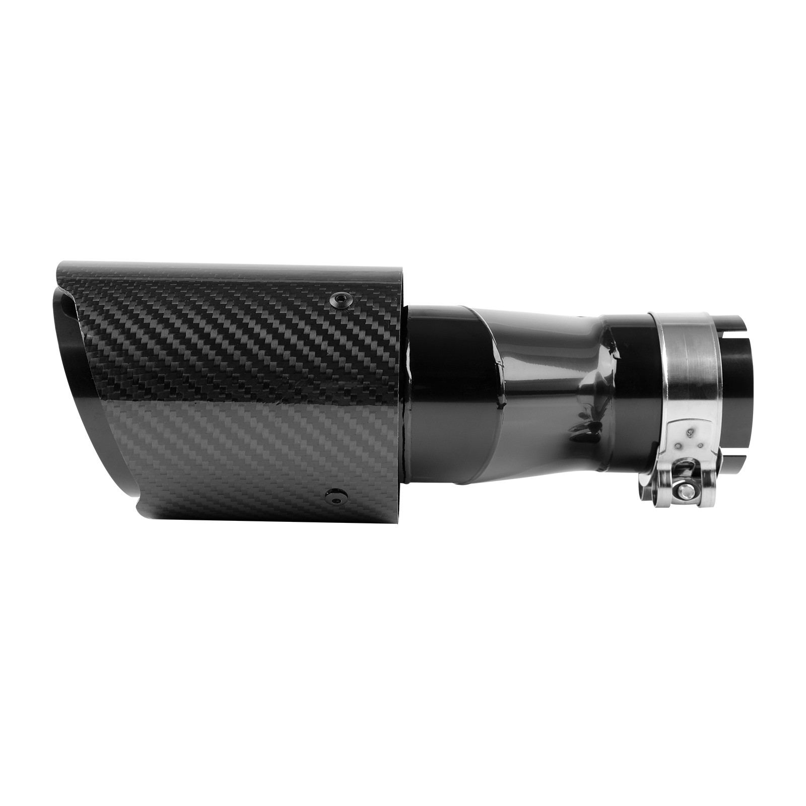 2.5'' to 4'' Carbon Dual Exhaust Pipe Tail Muffler Tips For Maserati Grecale GT