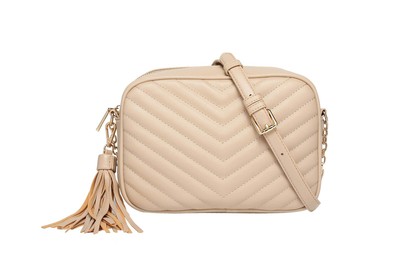 Quilted Chevron Bag for Women - Cross Body Lightweight Shoulder Bag with Deta...