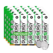 100 Pack CR2032 Lithium Coin Batteries - Long-Lasting, Leak-Proof, Low Self-Disc