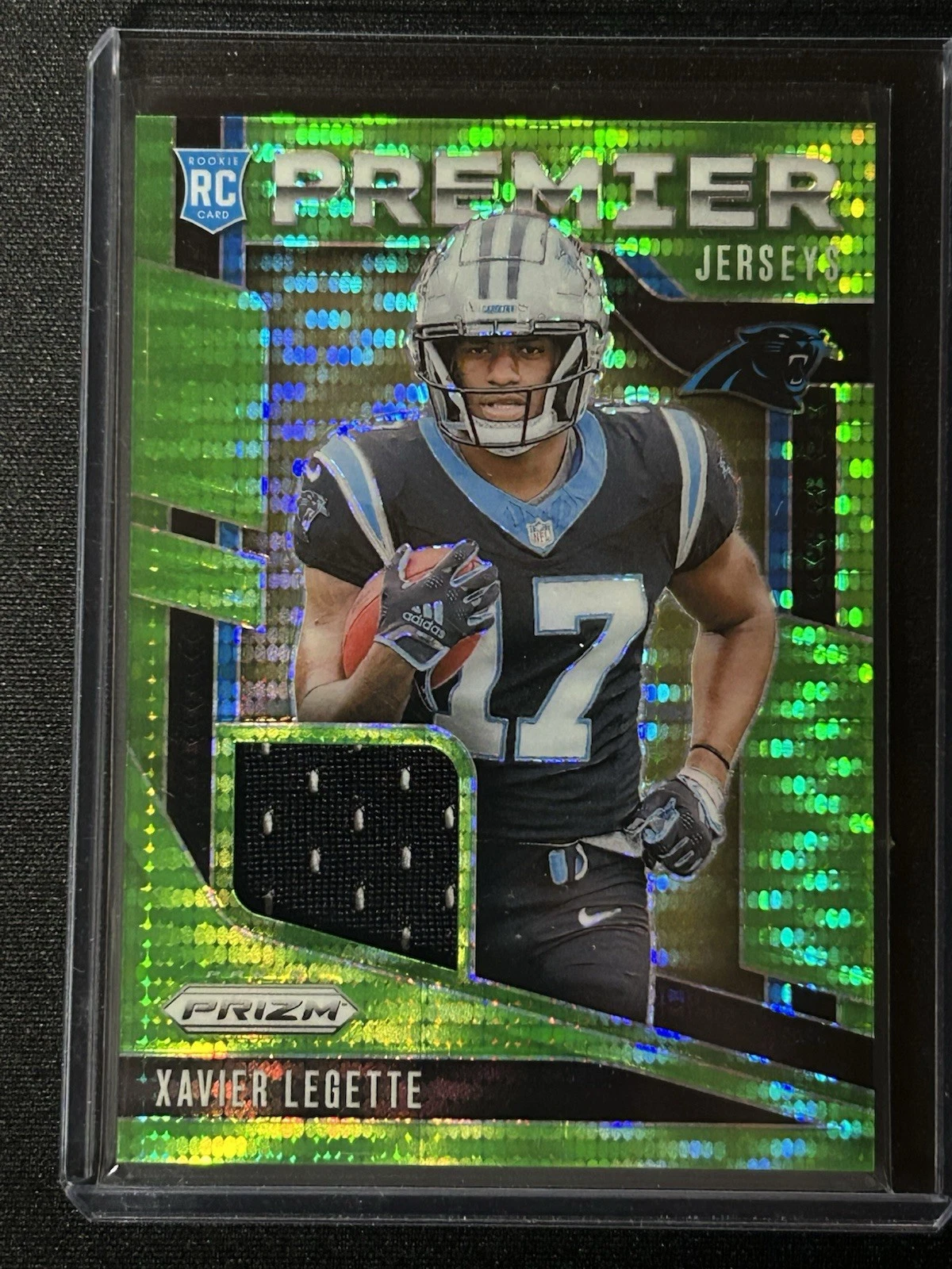 Xavier Legette Panini Prizm Premier Jerseys #PJXLE Neon Green Pulsar