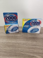 2000 Flushes 208017 Blue Plus Bleach Automatic Toilet Bowl Cleaner - 3.5oz Lot