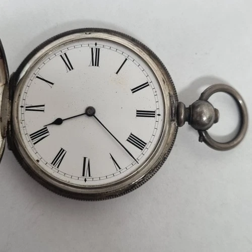 Vintage American Waltham Silver Antique Pocket Watch Parts Only