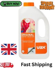 Vax Original 1.5L Carpet Cleaner Solution, Stain Remover Shampoo, Rose Burst Sce 7.91 per litre