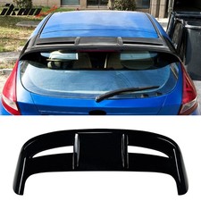Fits 11-19 Ford Fiesta Hatchback St Style Rear Roof Spoiler Wing Abs Gloss Black