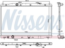 HONDA CR-V IV 2012- MPV HONDA CR-V (2012) 2.0 IVTEC Radiator NS606444