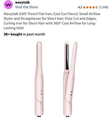 Wavytalk Cool Curl Pencil Hair Styling Tool