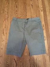 NWT CHINCO NEW YORK & CO WOMENS Capri Shorts Black/White Polka Dots Size 14