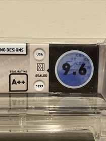 WATA 9.6 Graded TurboGrafx 16 CD TG16 Cosmic Fantasy 2