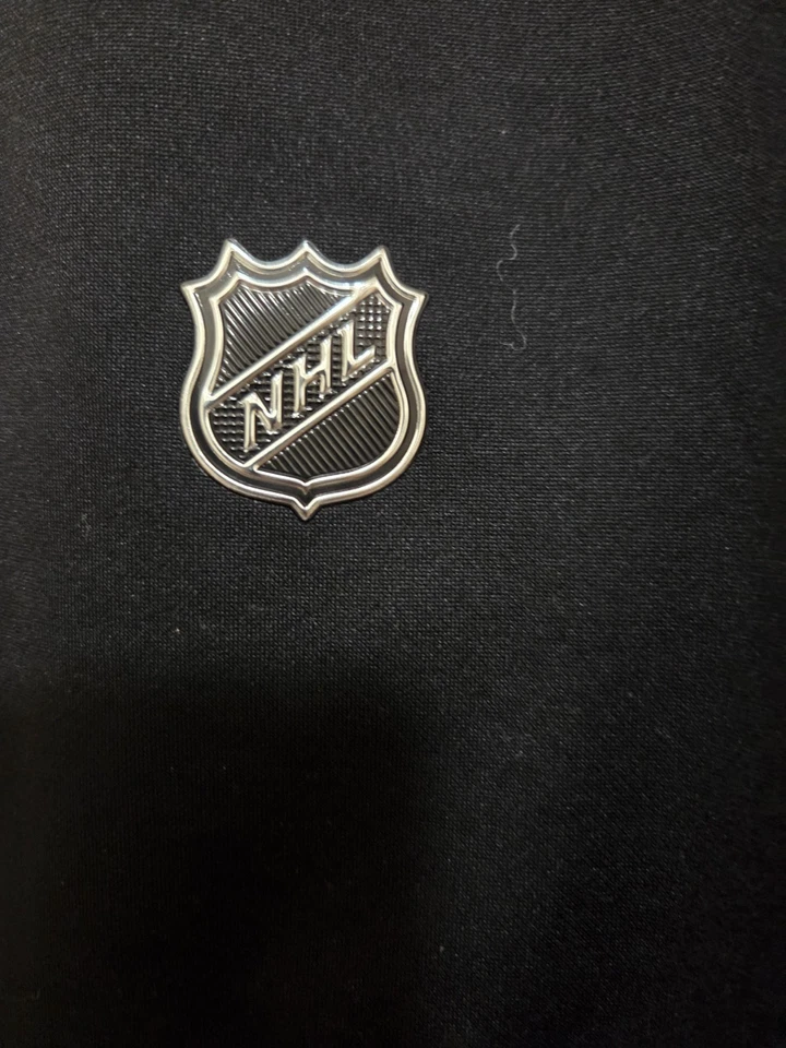 Calça de Moletom Masculina Pittsburgh Penguins NHL Autêntica Pro Fanatics Preta Tamanho M - Imagem 3 de 4