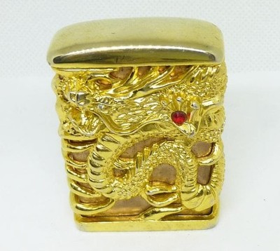 Zippo Metal Jacket Tenryu Gold