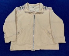 Authentic Burberry Kids Unisex Cotton Full Zip Jacket - Size 6y