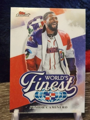 2026 Topps Finest Junior Caminero Base (RAW)