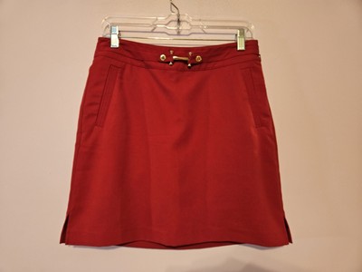 Red E. P. Pro Golf Skirt Size 4