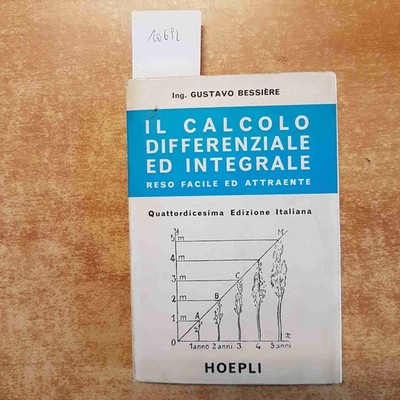 IL CALCOLO DIFFERENZIALE ED INTEGRALE RESO FACILE ED ATTRAENTE Bessiere HOEPLI