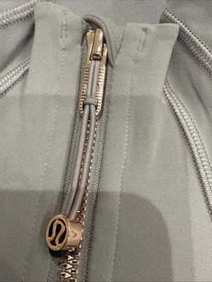 Lululemon Define Cropped Jacket Nulu Ashen Rose Rose Gold NWT