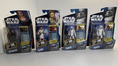 Star Wars Clone Wars Lot 4 Sealed CW12 CW21 2x CW24 Camo Trooper Not For Resale