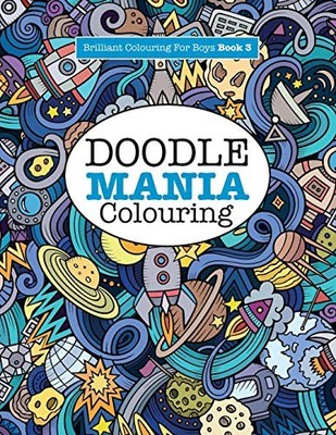 Doodle Mania Colouring ( Brilliant ..., James, Elizabet