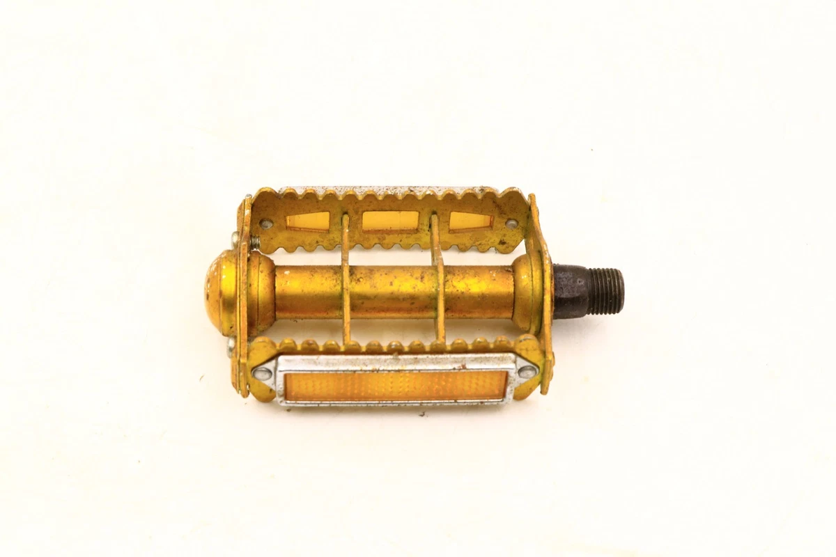 Las mejores ofertas en Piezas de bicicleta vintage pedal de oro | eBay