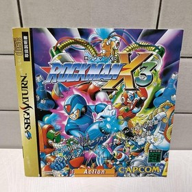 Rockman X3 Sega Saturn Software Segasaturn