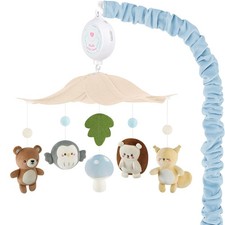 Woodland Crib Mobile   Animals Baby Mobile for Crib with Upgraded 3-Mode Musi...