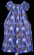 PNG Meri Blouse -  Tropical , without Pockets. ankle Length