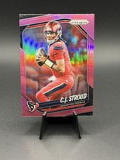 C.J. Stroud 2025 Panini Prizm Pink #143 Houston Texans