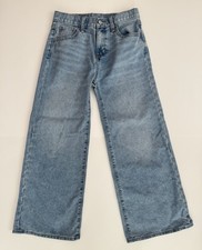 Old Navy Girls Baggy Wide Leg High Rise Jeans Size 12