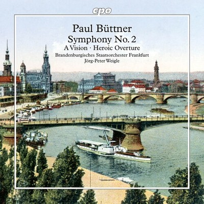 Brandenburgisches St - Buttner: Symphony No. 2; A Vision; Heroic Overture [Used