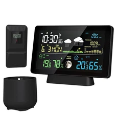Weather Station, Multi-function Professional Electronic Weather Station Intellig