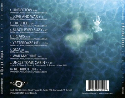 A RISING FORCE UNDERTOW NEW CD
