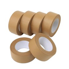 Brown Kraft Gummed Packing Tape 2 inch Kraft Shipping Tape Brown Kraft Paper