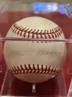 Joe DiMaggio Slightly Faded Autographed Baseball