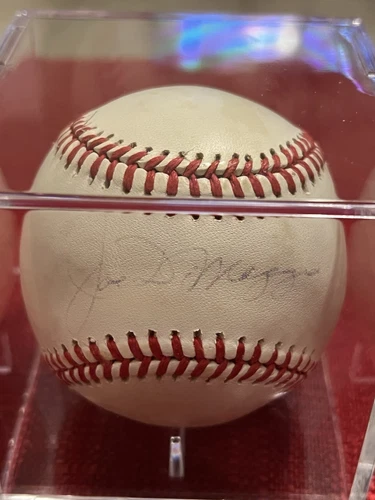 Joe DiMaggio Slightly Faded Autographed Baseball
