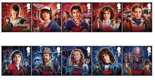 GB 2026 STRANGER THINGS MINT STAMPS MNH MINT NOT HINGED *SPECIAL PRICE*