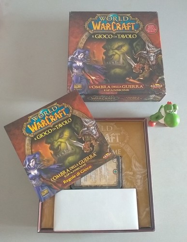 WORLD OF WARCRAFT L'OMBRA DELLA GUERRA ESPANSIONE GIOCO DA TAVOLO BLIZZARD NEW - Foto 2 di 23