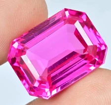 Stunning Natural Mogok Pink Ruby 35.50 Ct Emerald Certified Loose Gemstone