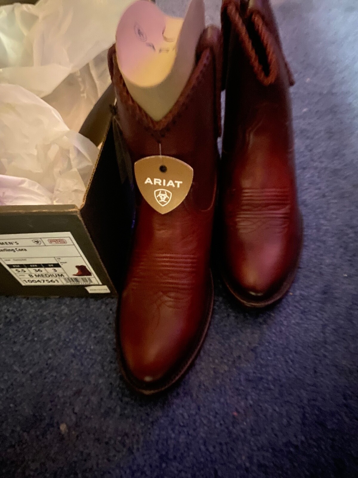 Ariat Women's Red Boots Size 5.5 Brand New in Original Box