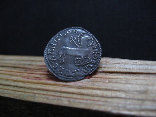 Harthacnut AGNUS DEI AETHELRED II 1035-1042 AD ANGLO-VIKING SILVER PENNY 1,39 gr - Picture 1 of 19
