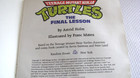 2pc 1990 Mirage Studios TMNT playing cards &1990 TMNT book “The Final Lesson” — photo 4
