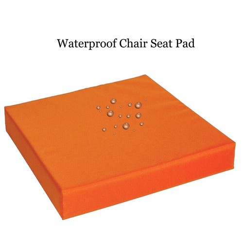 Seat Pad Chair Cushion Water-Resistant Garden Indoor Outdoor Removable Zip Cover - Picture 87 of 88