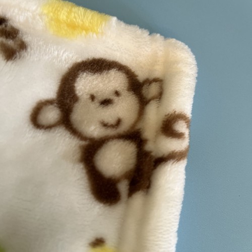 Little Miracles Plush Brown Tan Monkey Security Blanket Lovey MACHINE WASH & DRY - Picture 4 of 8
