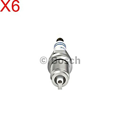 BOSCH Spark Plug 6 pcs For AUDI A4 8E2 B6 A3 8P1 SEAT Altea SKODA VW 2.0L 2002- - Picture 5 of 7