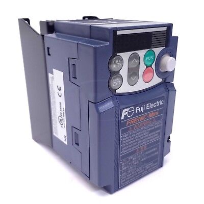 Frenic-Mini VFD Inverter 230V 3Ph Out Fuji FRN0004C2S-2U 1//2HP 230V 3Ph In