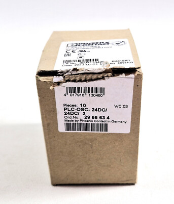 Phoenix Contact PLC-OSC- 24DC/24DC Relaismodul 2966634 VB mit 8 Stück